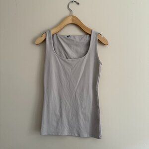 Zara Wide Strap Polyamide Top